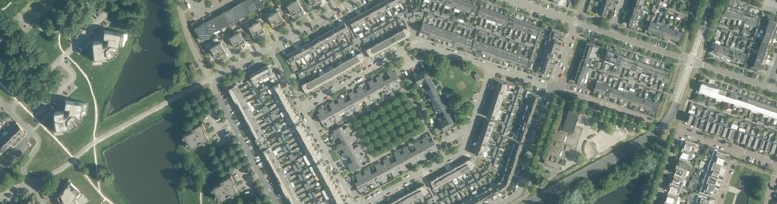 Luchtfoto van Literatuurwijk Noordoost