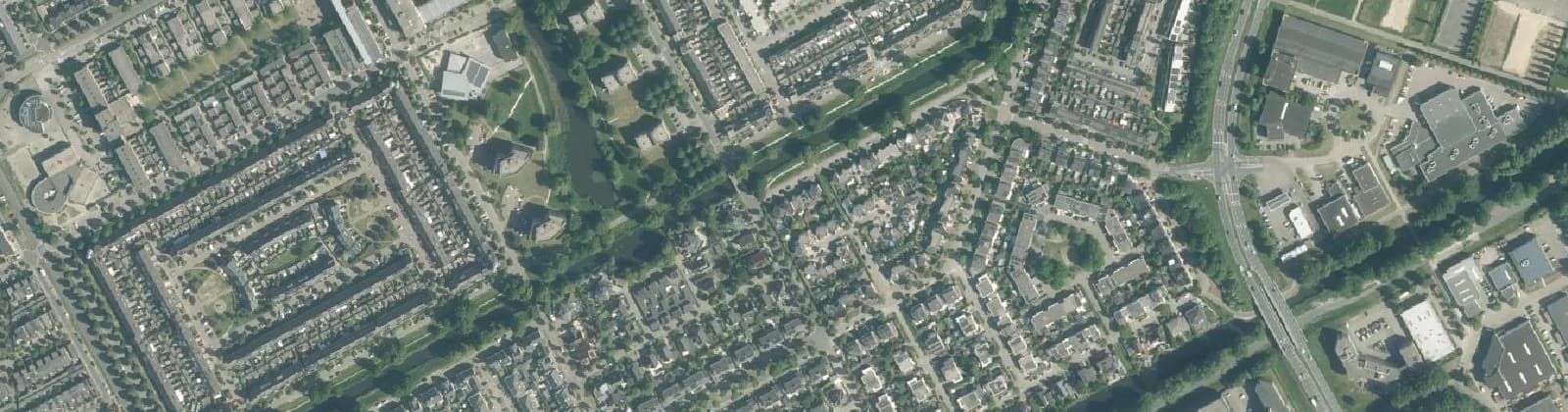 Luchtfoto van Literatuurwijk Zuid