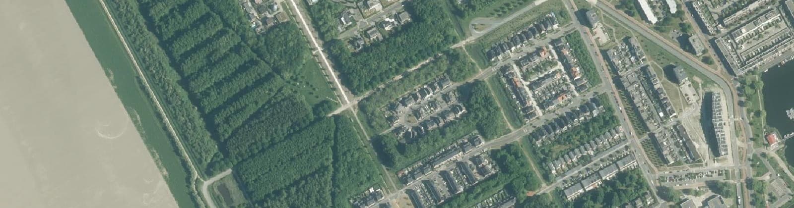 Luchtfoto van Noorderplassen W.-West