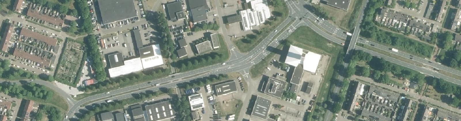 Luchtfoto van Markerkant Zuid