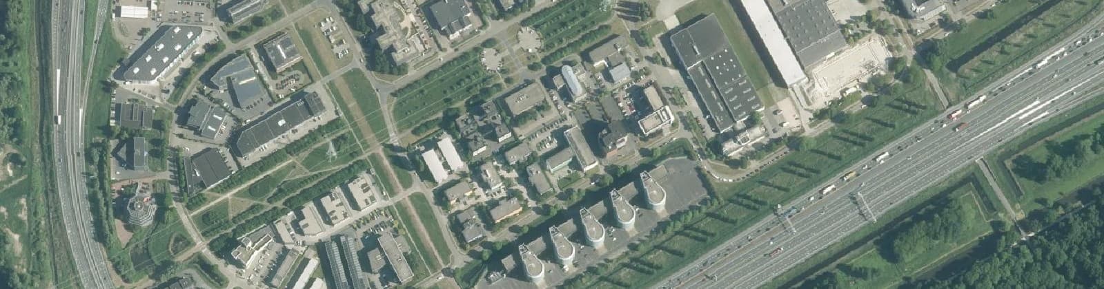 Luchtfoto van Gooisekant West