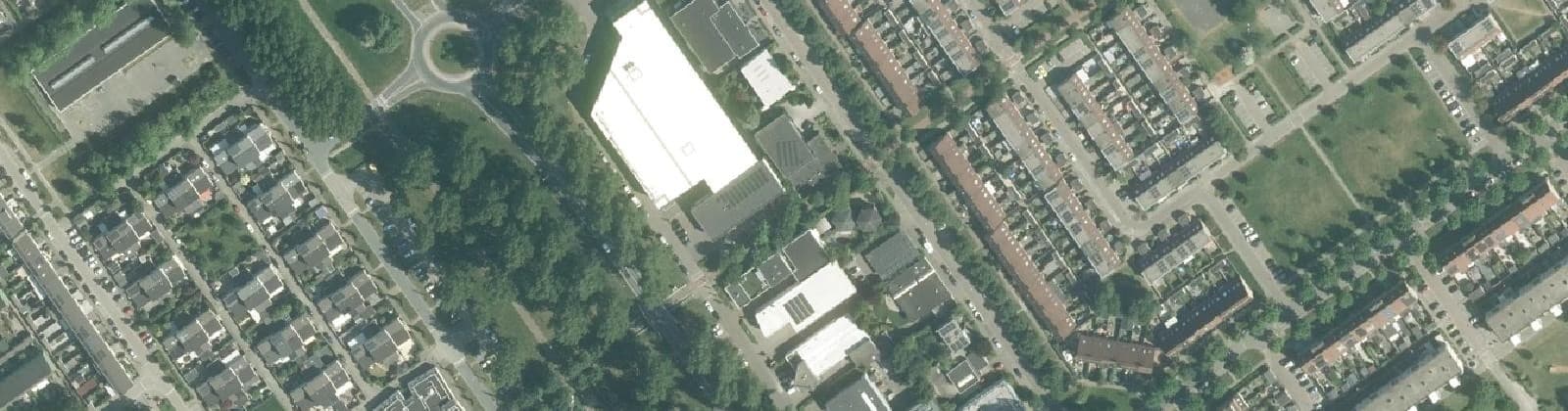 Luchtfoto van Bedrijventerrein Molenbuurt