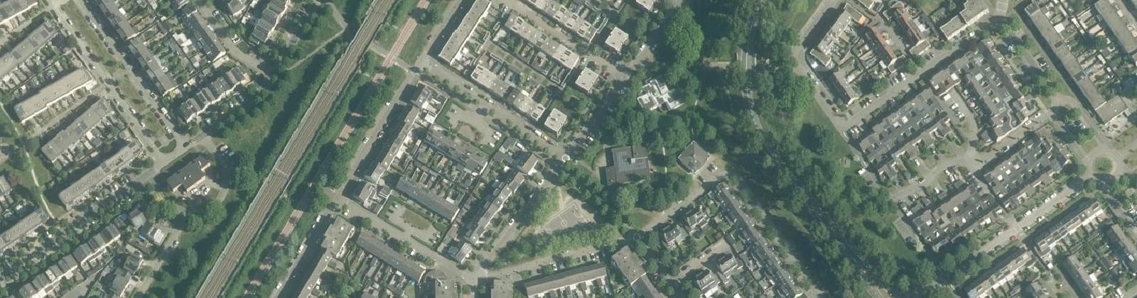 Luchtfoto van Faunabuurt Noord