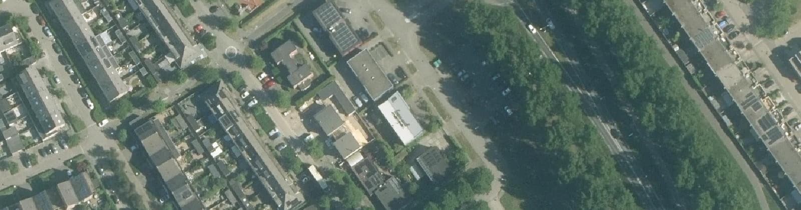 Luchtfoto van Bedrijventerrein Faunabuurt
