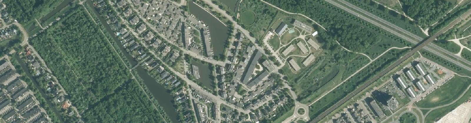 Luchtfoto van Sieradenbuurt (brt)