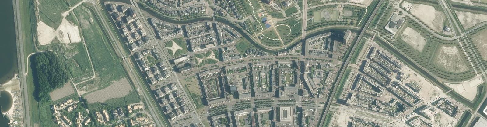 Luchtfoto van Europakwartier W.-Noord