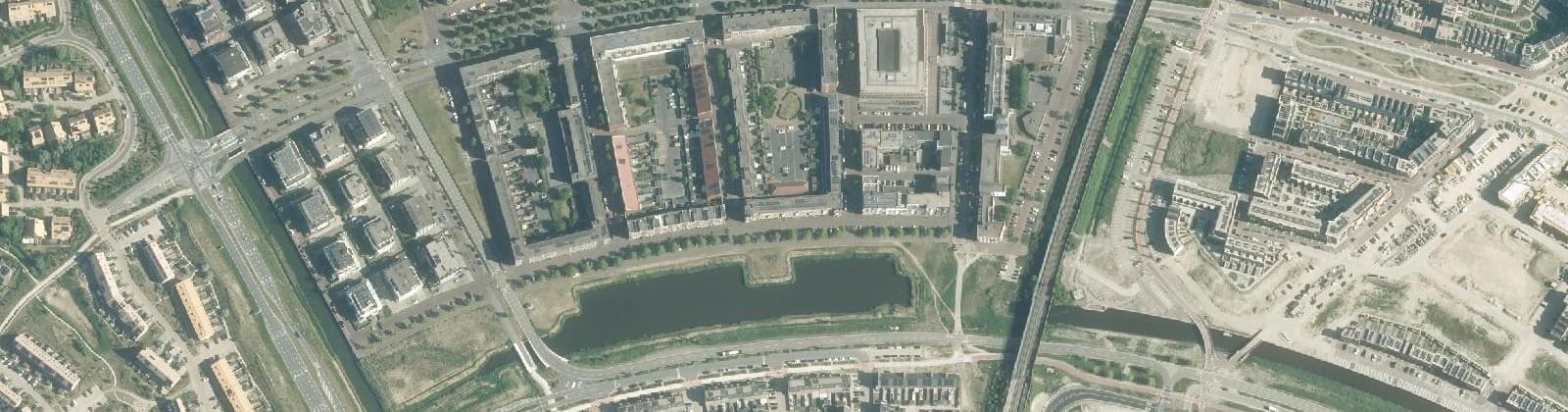 Luchtfoto van Europakwartier W.-Zuid