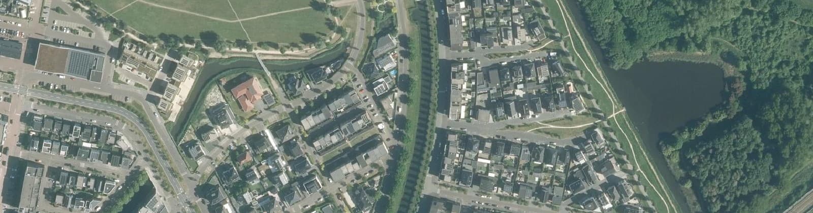 Luchtfoto van Homeruskwartier Oost