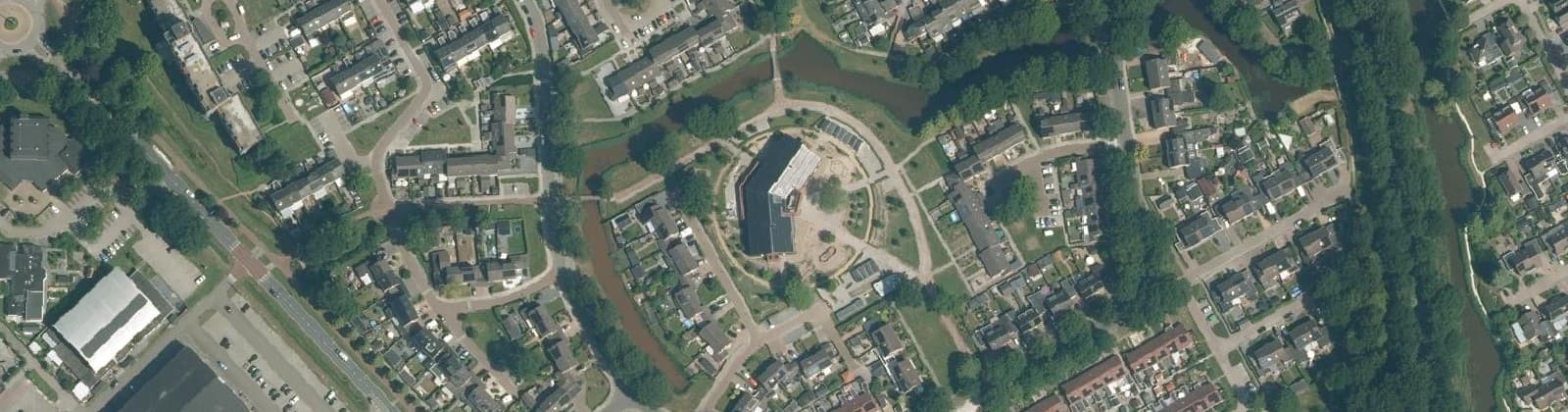 Luchtfoto van De Hagen
