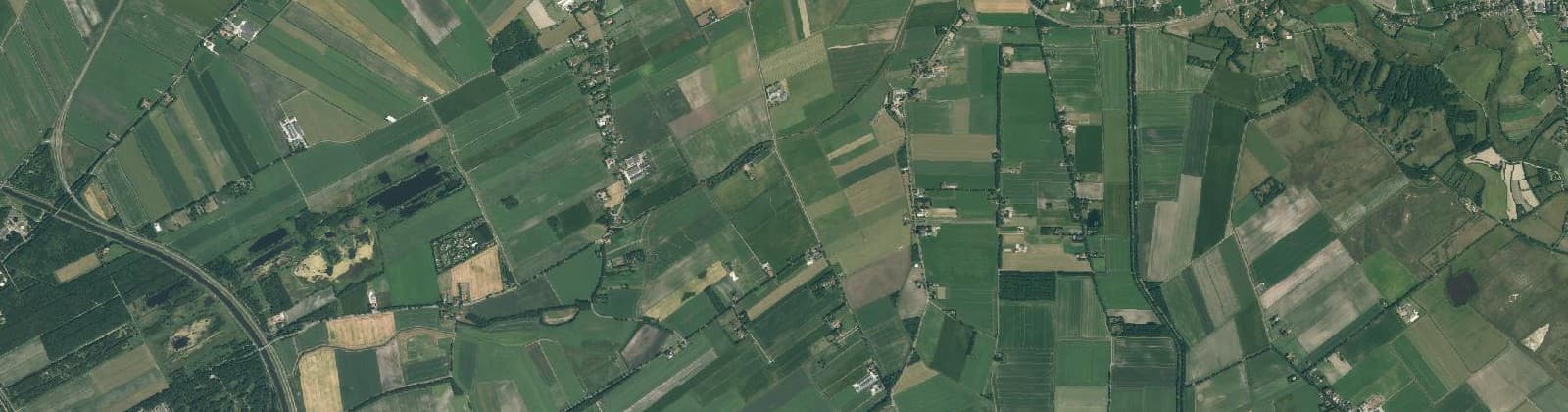 Luchtfoto van Onstwedde Buitengebied Zuid