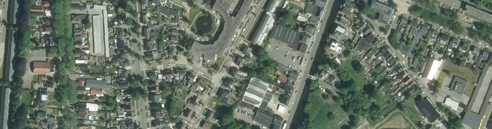 Luchtfoto van Veendam-Zuid