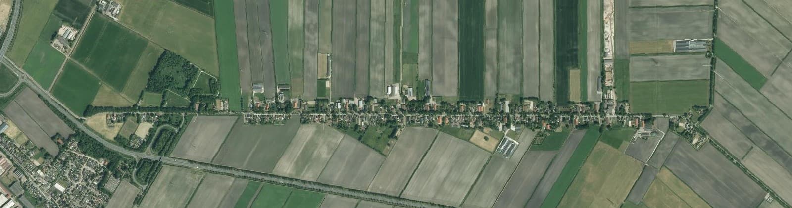 Luchtfoto van Zuidwending