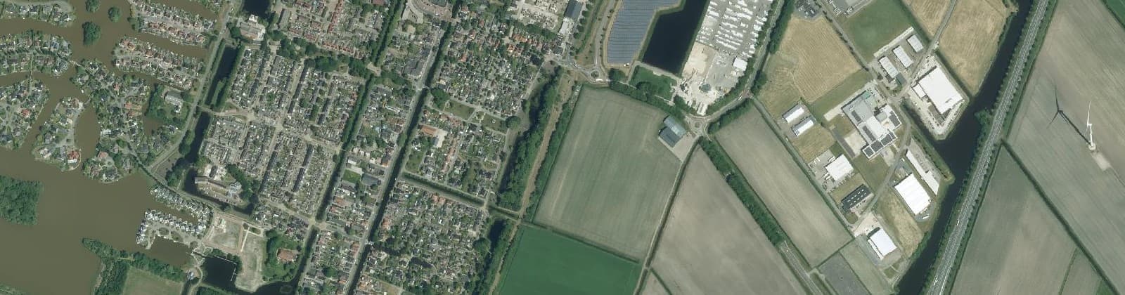 Luchtfoto van Wildervank