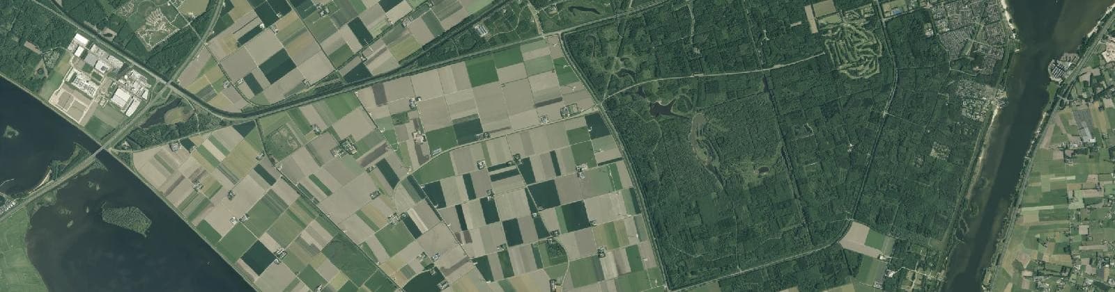 Luchtfoto van Zuidlob