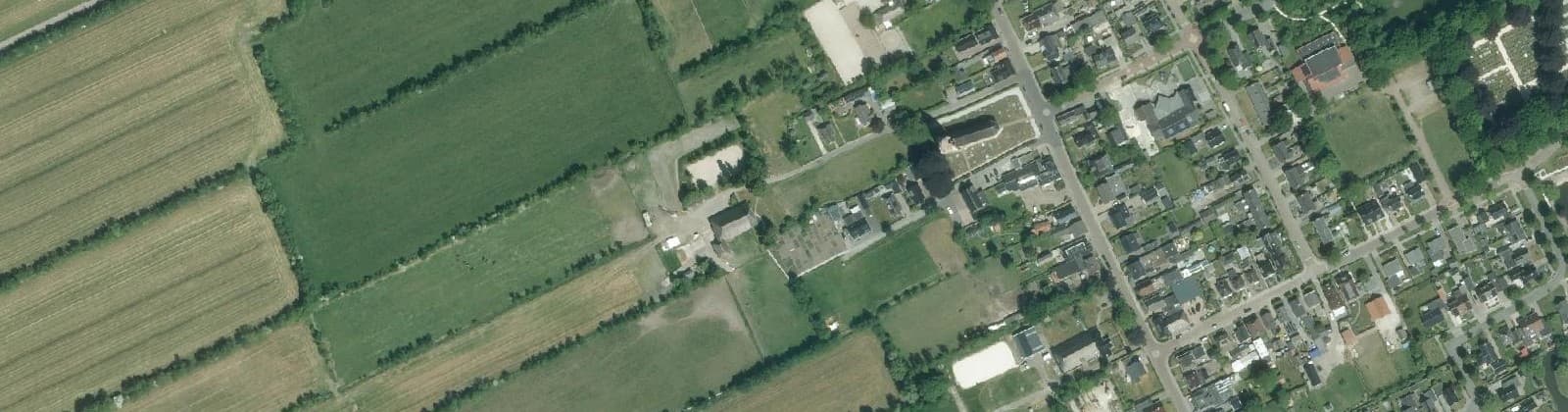 Luchtfoto van Surhuizum