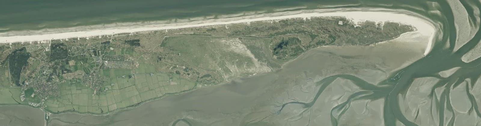 Luchtfoto van Buren