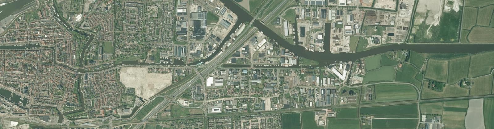 Luchtfoto van Koningsbuurt