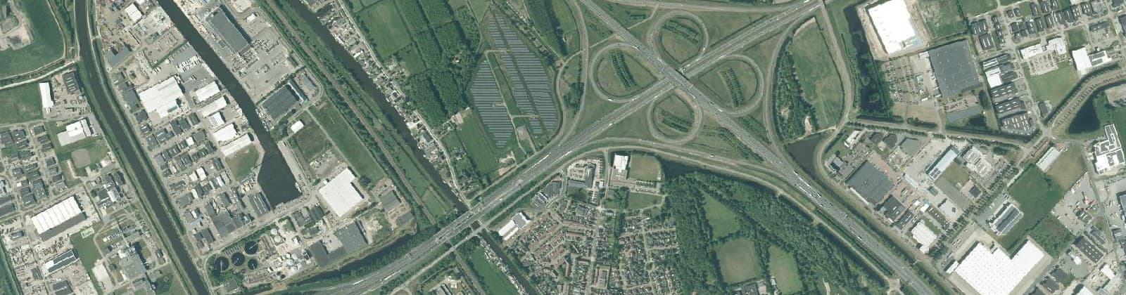 Luchtfoto van Noord