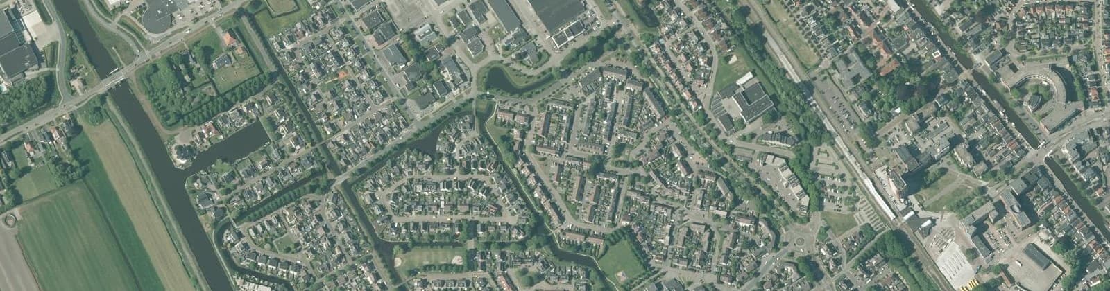 Luchtfoto van Nijehaske