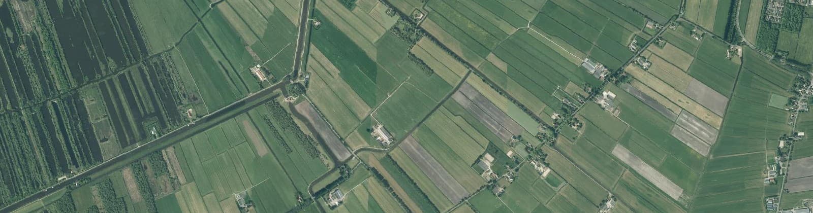 Luchtfoto van Gersloot-polder