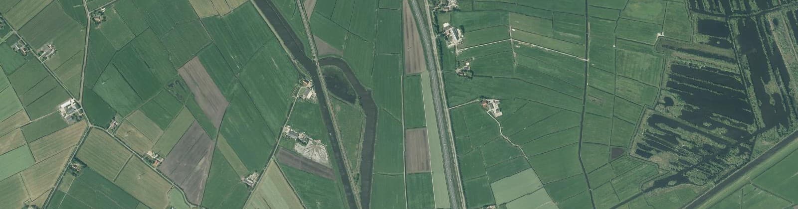 Luchtfoto van Haskerdijken