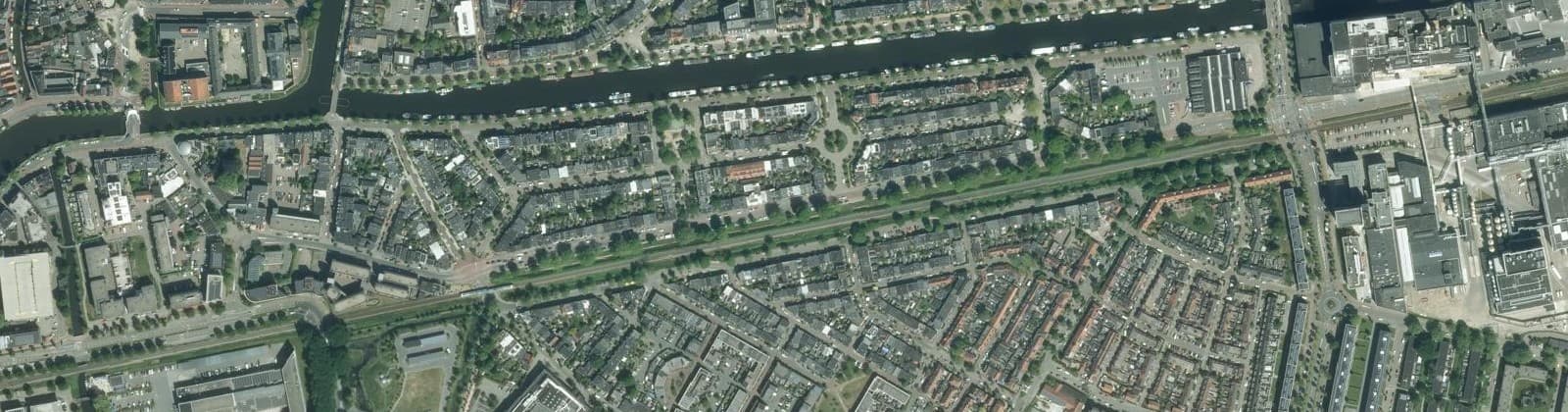 Luchtfoto van Oranjewijk