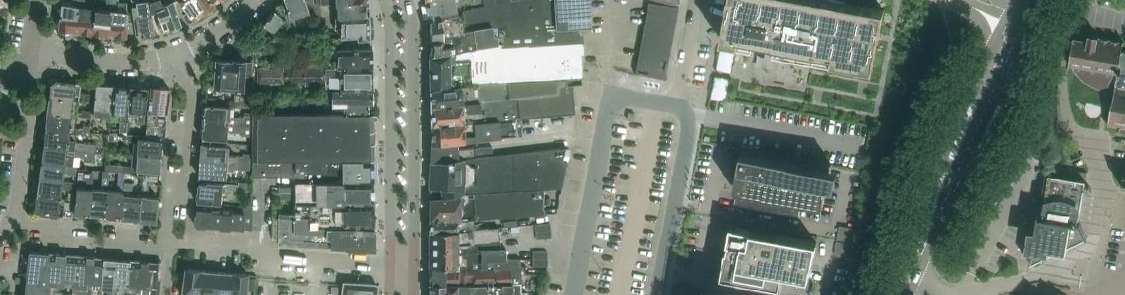 Luchtfoto van Huizum-Sixma
