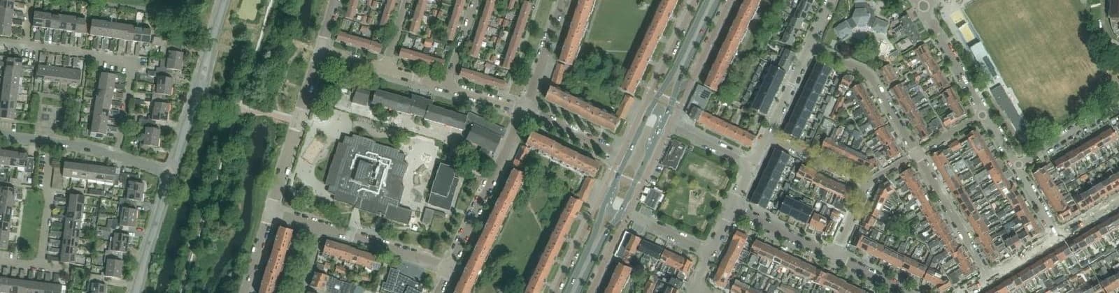 Luchtfoto van Valeriuskwartier