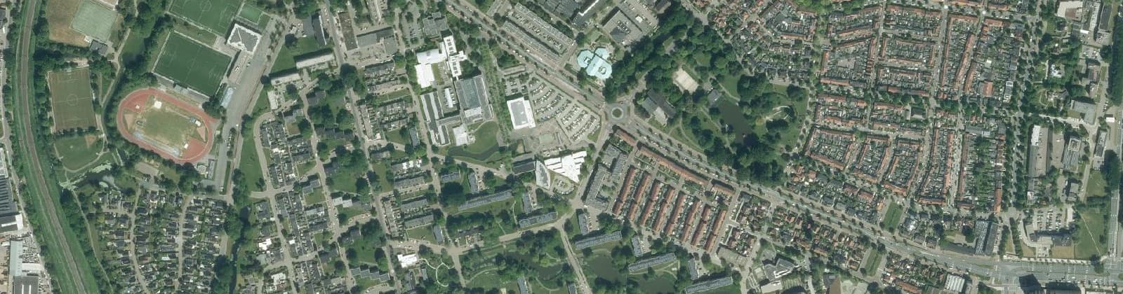 Luchtfoto van Nijlân