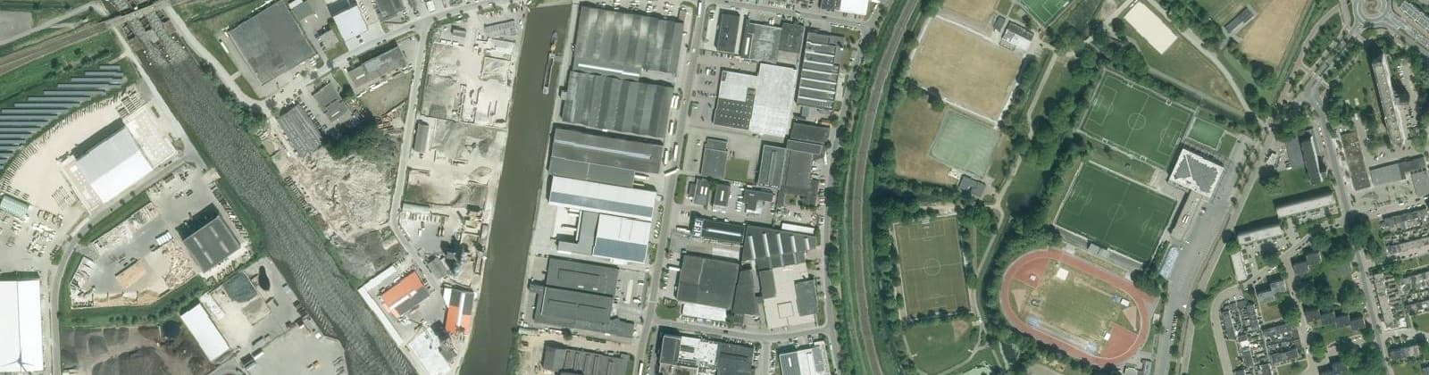 Luchtfoto van De Zwette II Zwettehaven