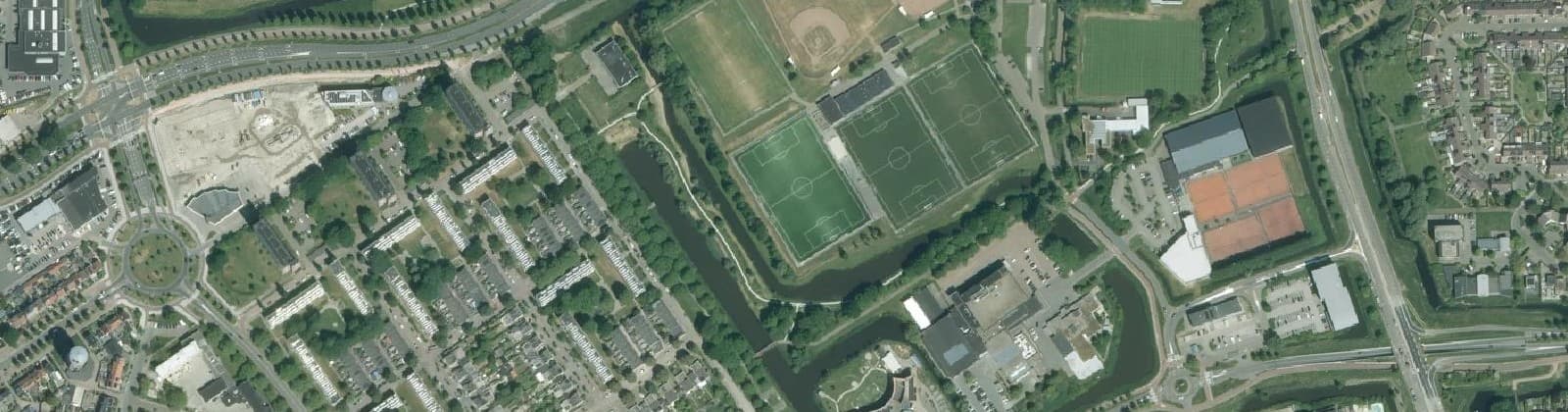 Luchtfoto van Heechterp