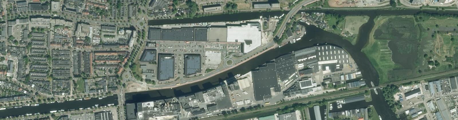 Luchtfoto van De Centrale