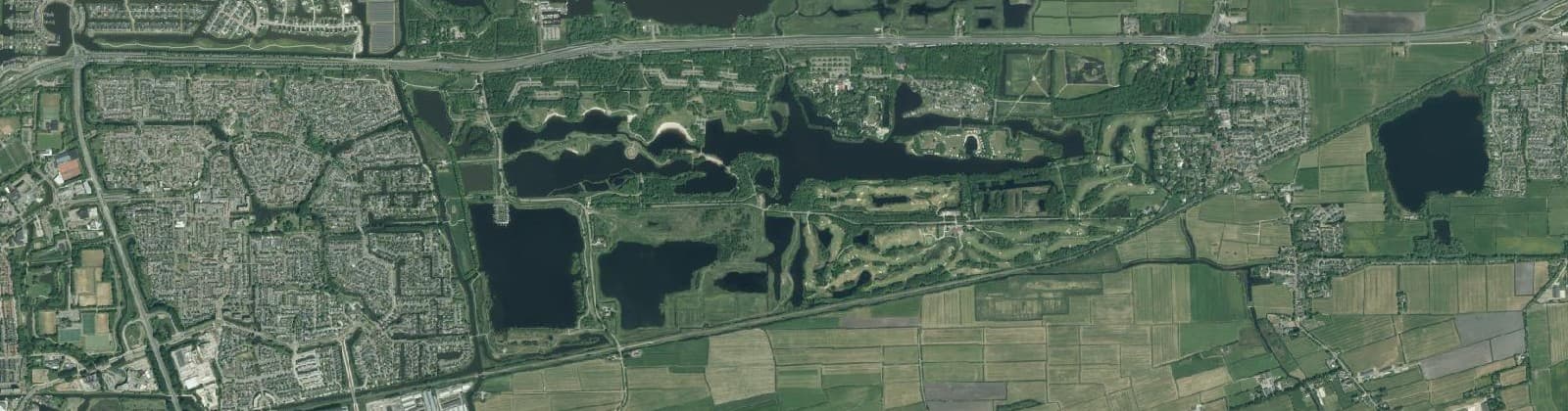 Luchtfoto van De Groene Ster