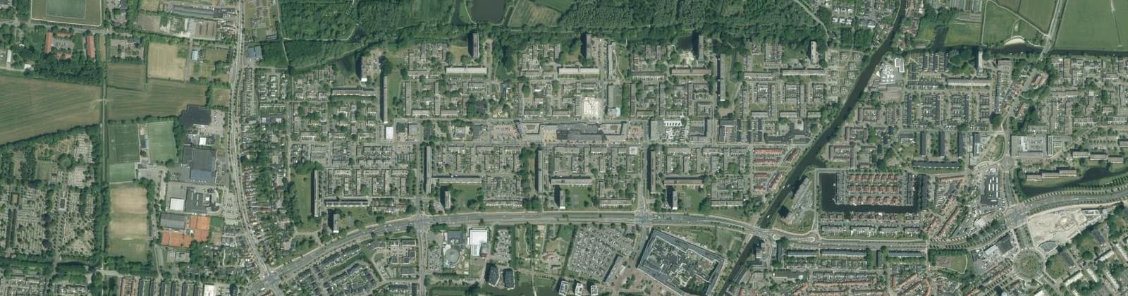 Luchtfoto van Bilgaard