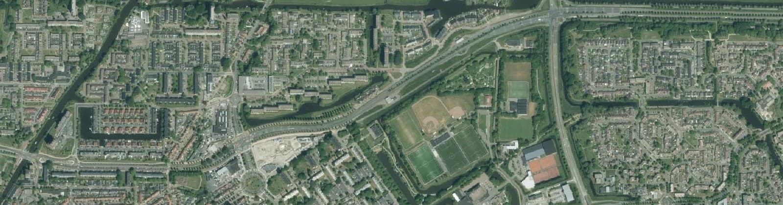 Luchtfoto van Vrijheidswijk-Oost