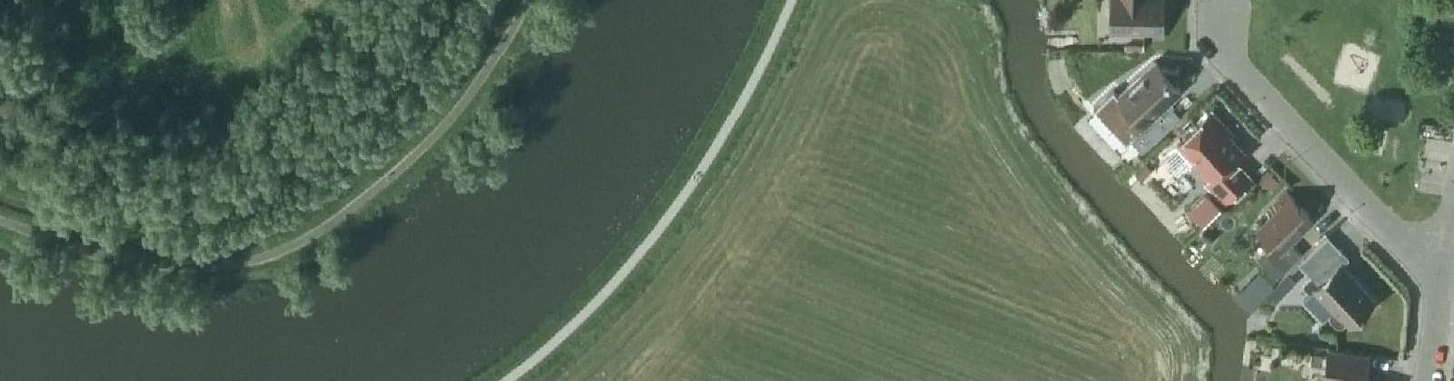 Luchtfoto van Lekkum