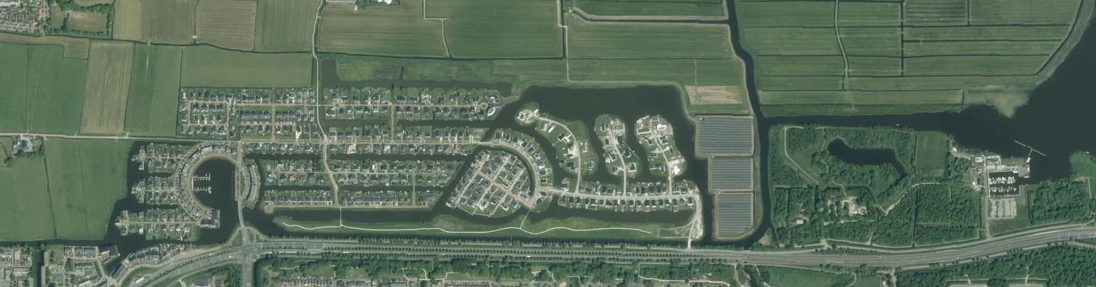 Luchtfoto van Blitsaerd