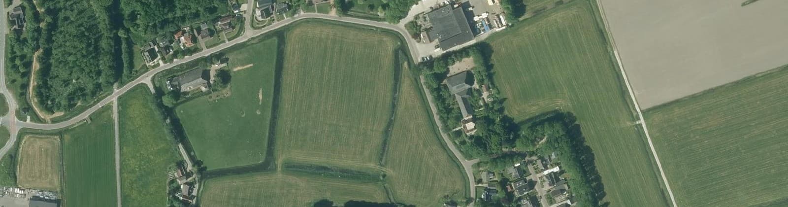 Luchtfoto van Jelsum