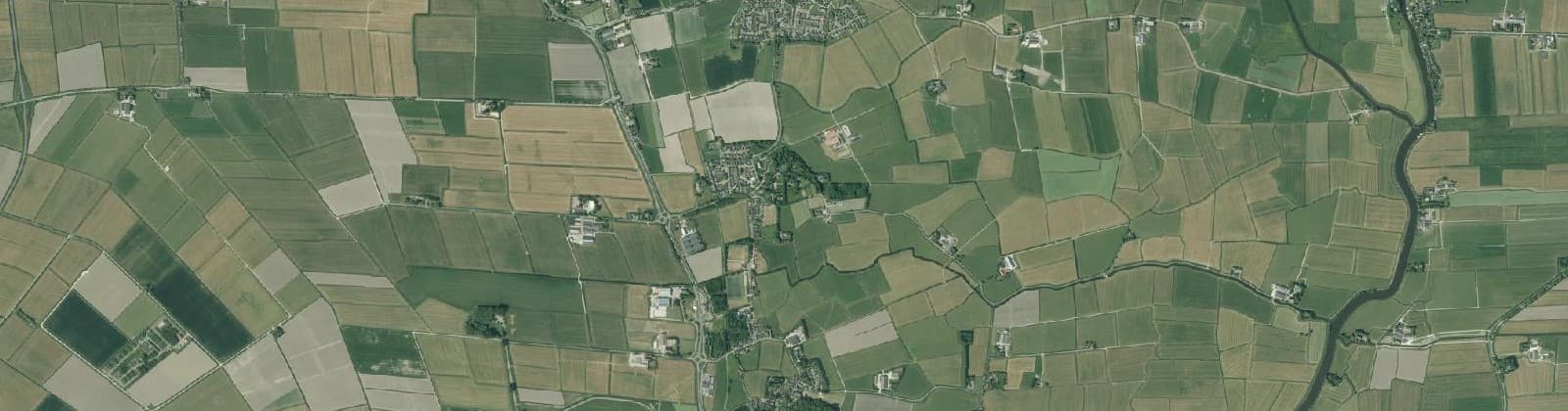 Luchtfoto van Buitengebied Koarnjum