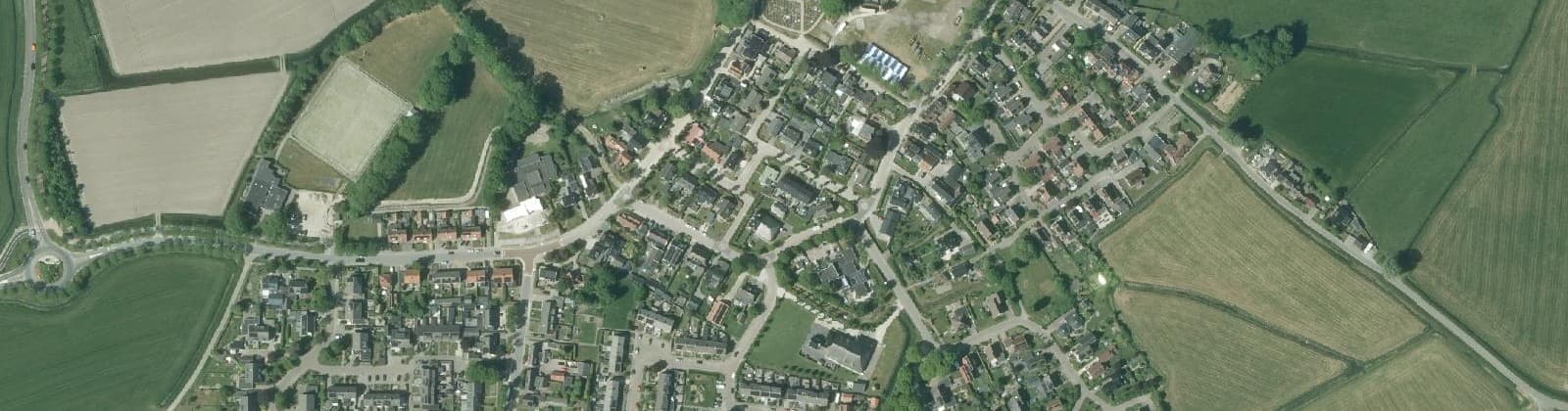 Luchtfoto van Britsum