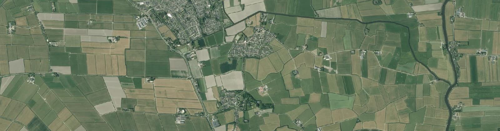 Luchtfoto van Buitengebied Britsum