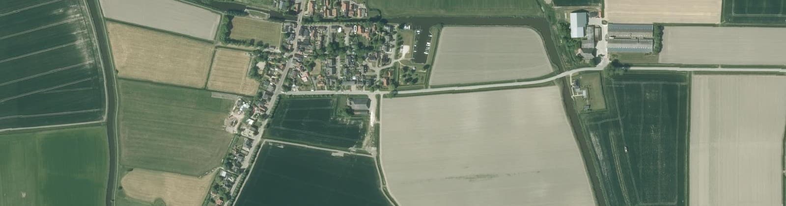 Luchtfoto van Alde Leie