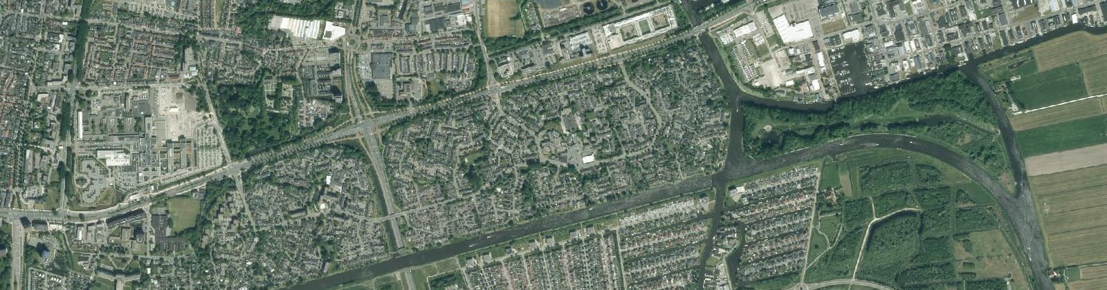 Luchtfoto van Aldlân-Oost