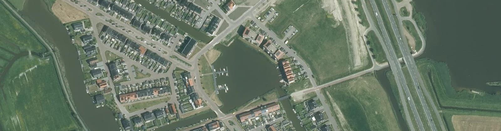 Luchtfoto van Wiarda