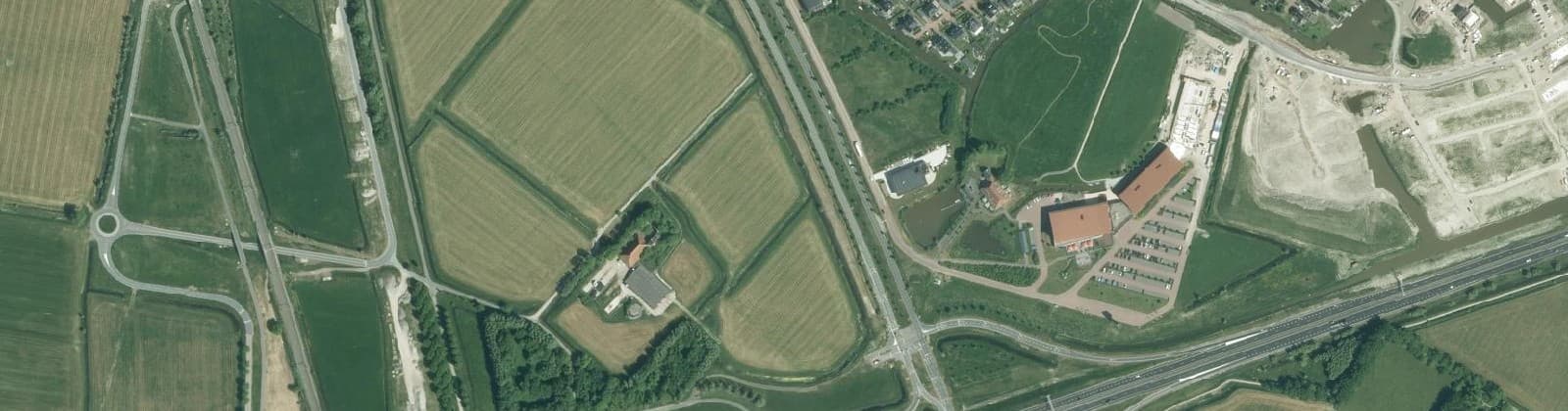 Luchtfoto van De Werp