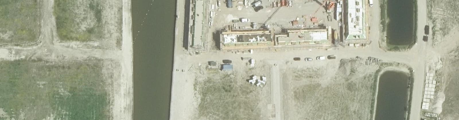 Luchtfoto van Wetterstêd