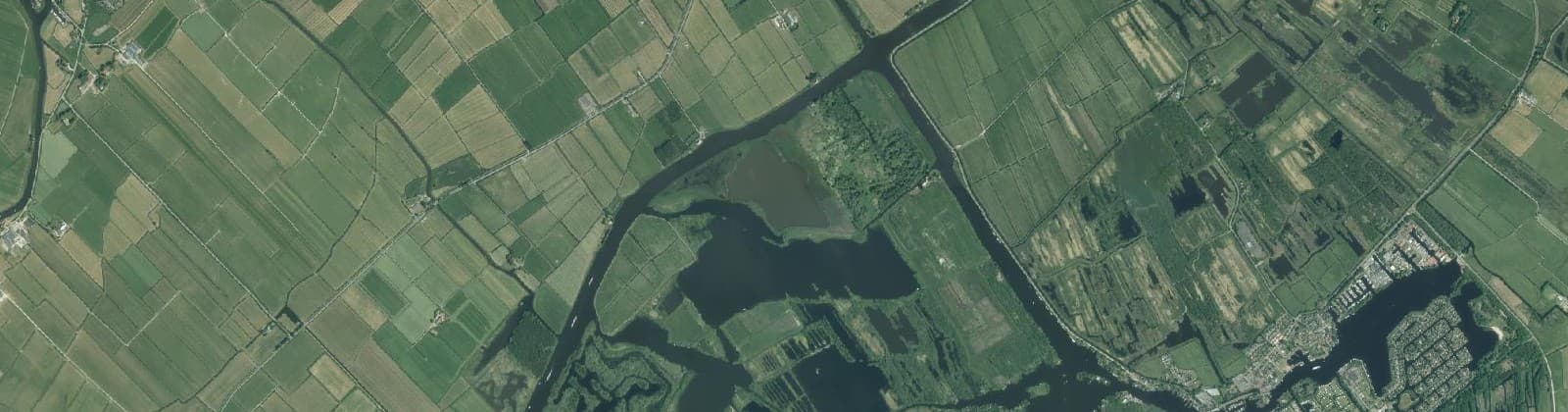 Luchtfoto van Buitengebied Warten