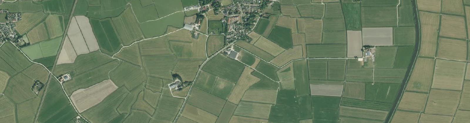 Luchtfoto van Buitengebied Weidum