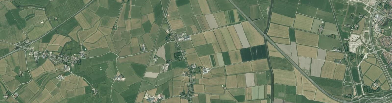 Luchtfoto van Jellum