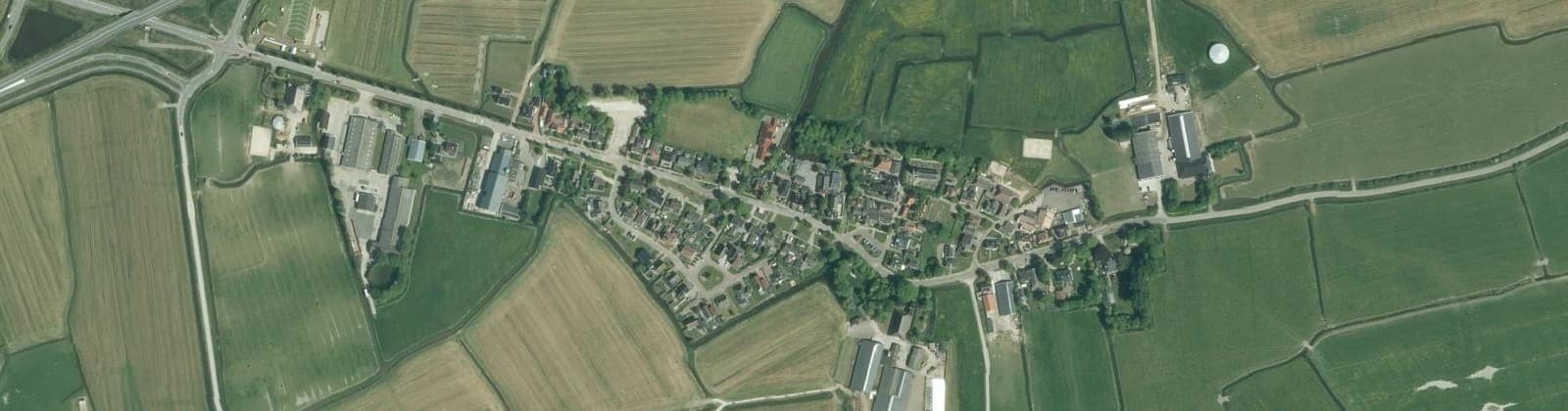Luchtfoto van Hilaard